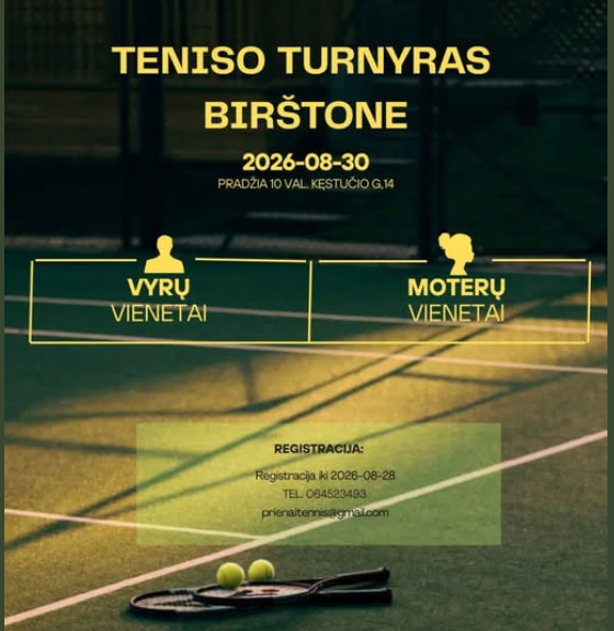 Birštono taurė. Vientetai vyrai ir moterys